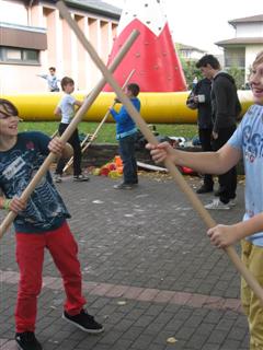 Training mit der Stuntschule